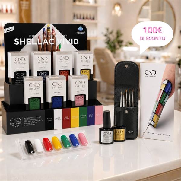 CND Shellac Vivid Kit Estivo Professionale
